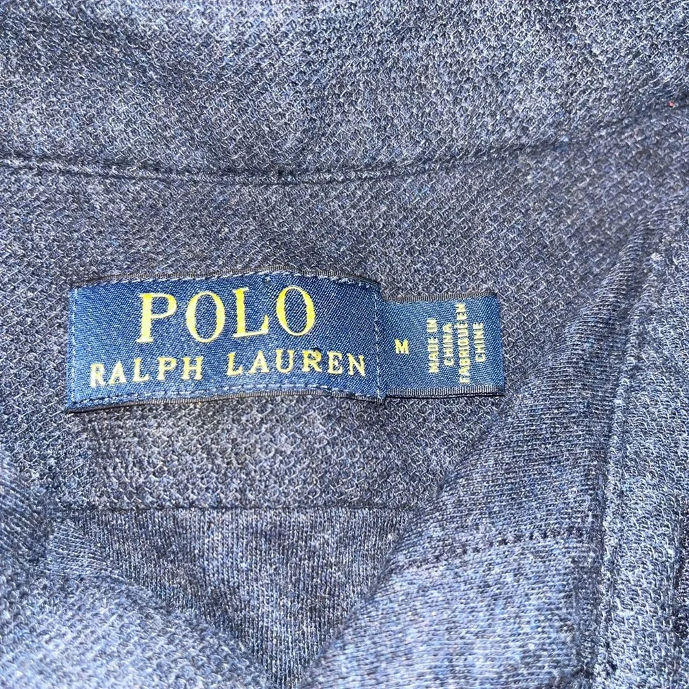 Polo Ralph Lauren Button Down 100% Cotton Navy Shirt